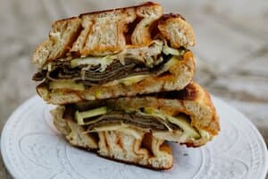 Grilled Jalapeno & Cheese Roast Beef Roll